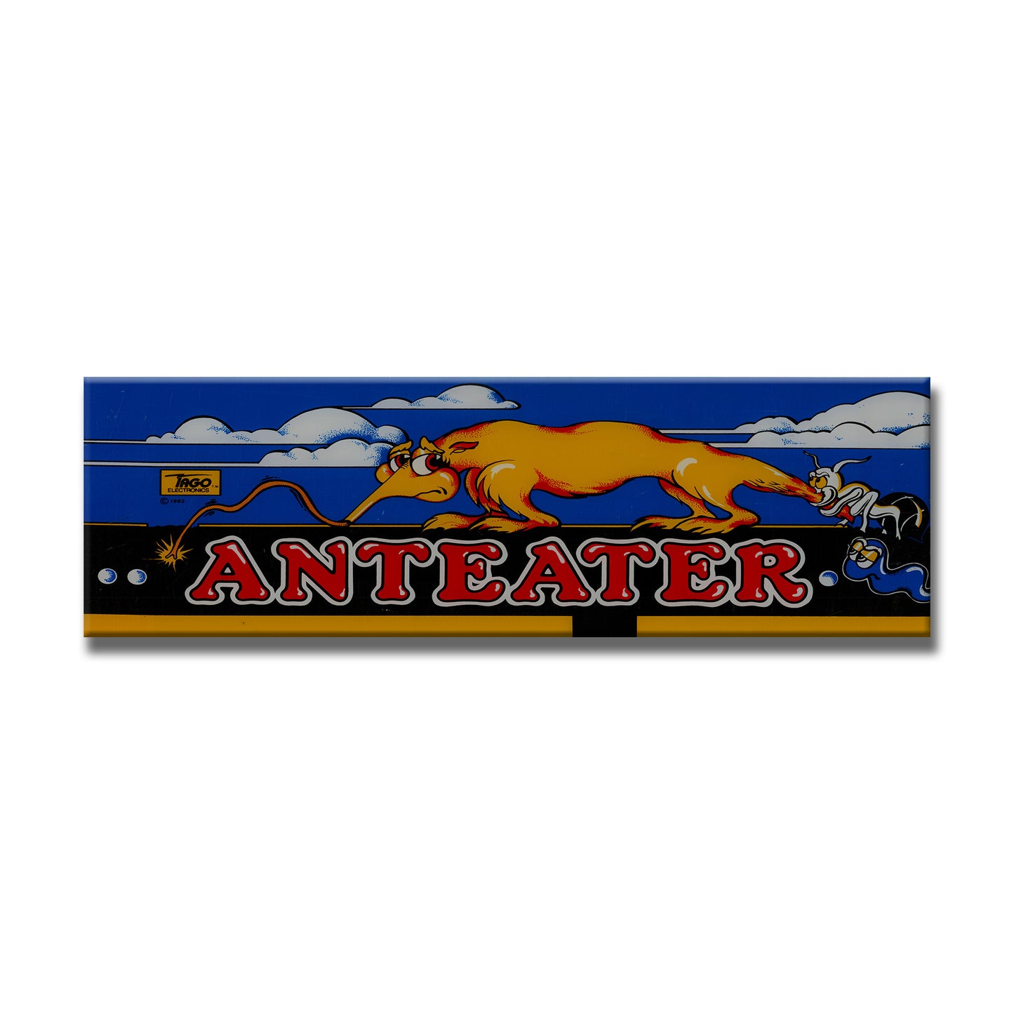 Anteater Arcade Backlit Marquee Insert 26" x 8"
