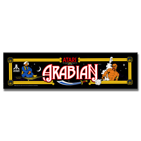Arabian Arcade Backlit Marquee Insert 26" x 8"