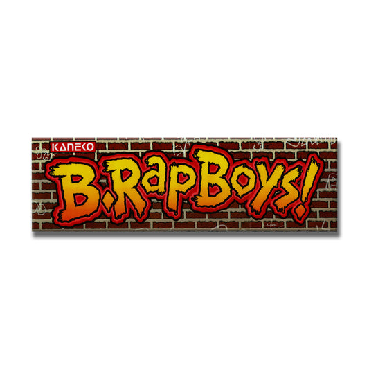 B. Rap Boys! Arcade Backlit Marquee Insert 26" x 8"