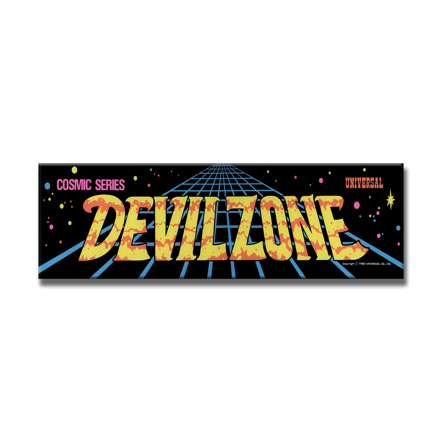 Devilzone Arcade Backlit Marquee Insert 26" x 8"