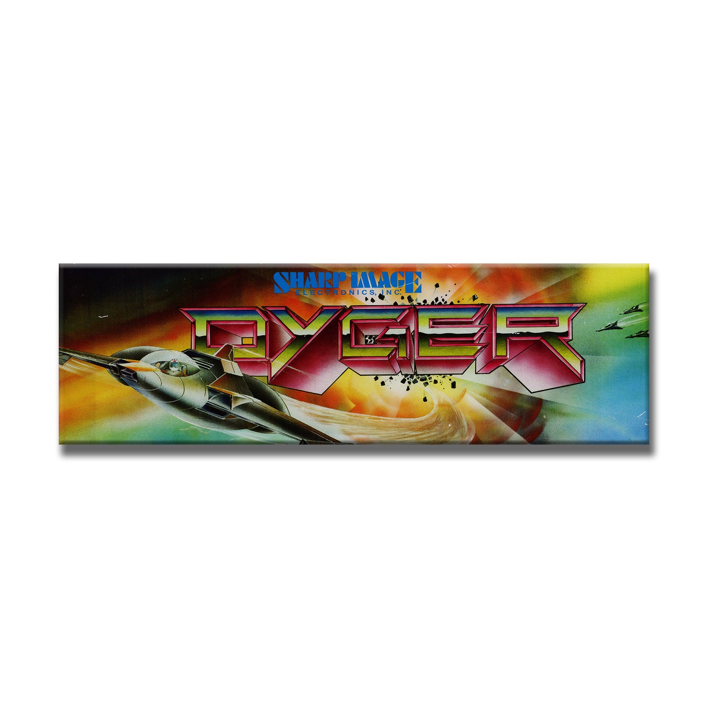 Dyger Arcade Backlit Marquee Insert 26" x 8"