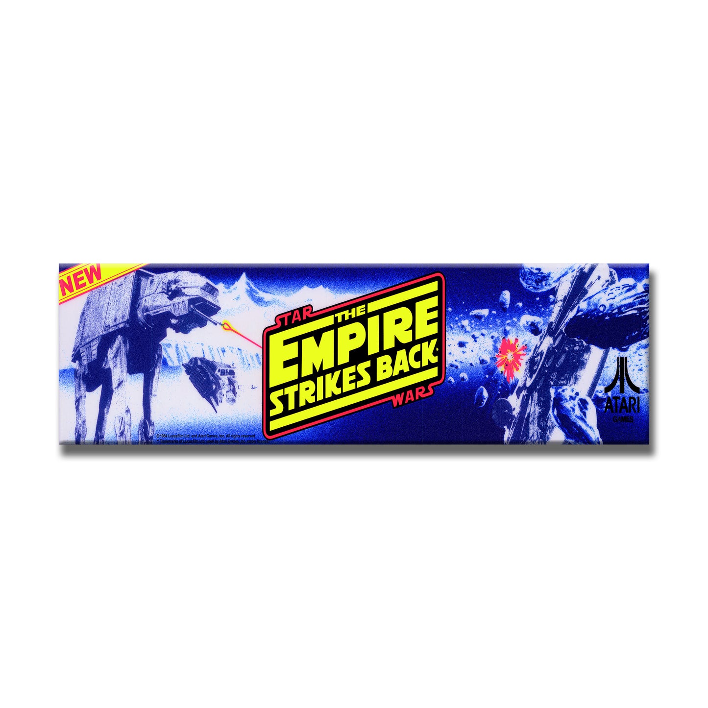 Empire Strikes Back Arcade Backlit Marquee Insert 26" x 8"
