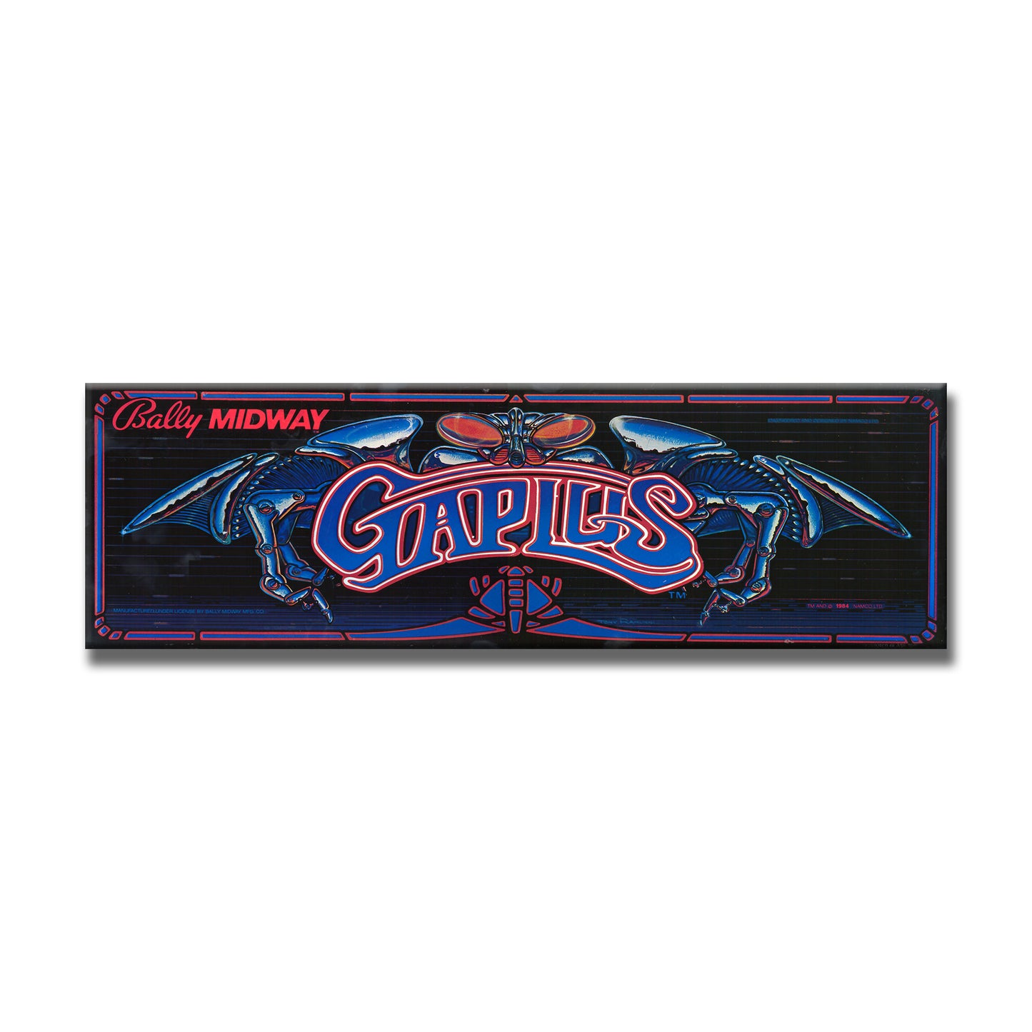 Gaplus Arcade Backlit Marquee Insert 26" x 8"