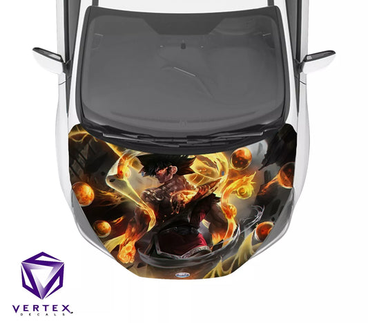 Alt Goku Anime Hood Wrap 65 X 50