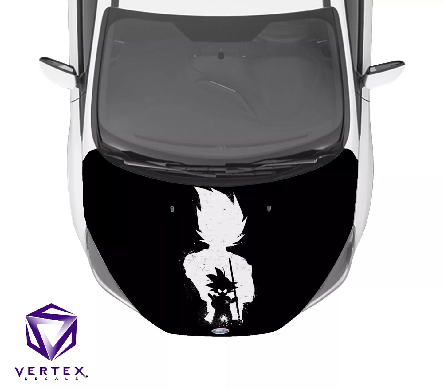 Kid Goku Anime Hood Wrap 65 X 50