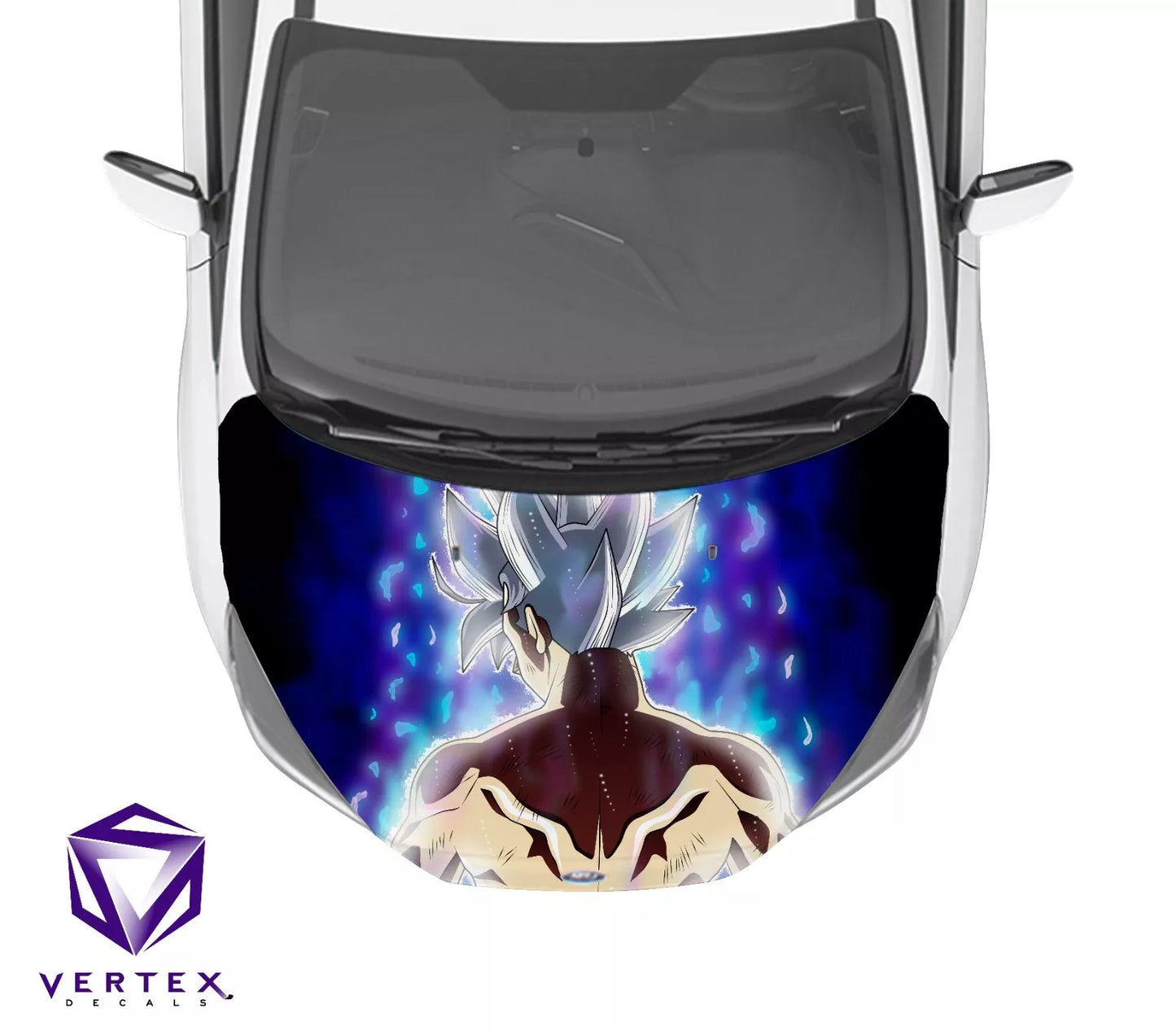 Goku Ultra Instinct Anime Hood Wrap 65" X 50"