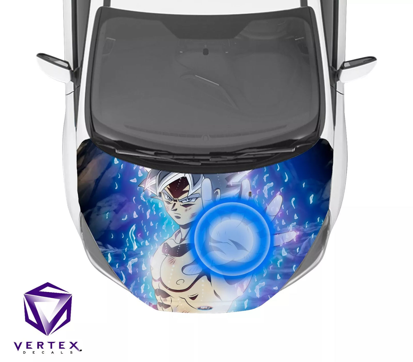 Goku Ultra Instinct Anime Hood Wrap 65" X 50"