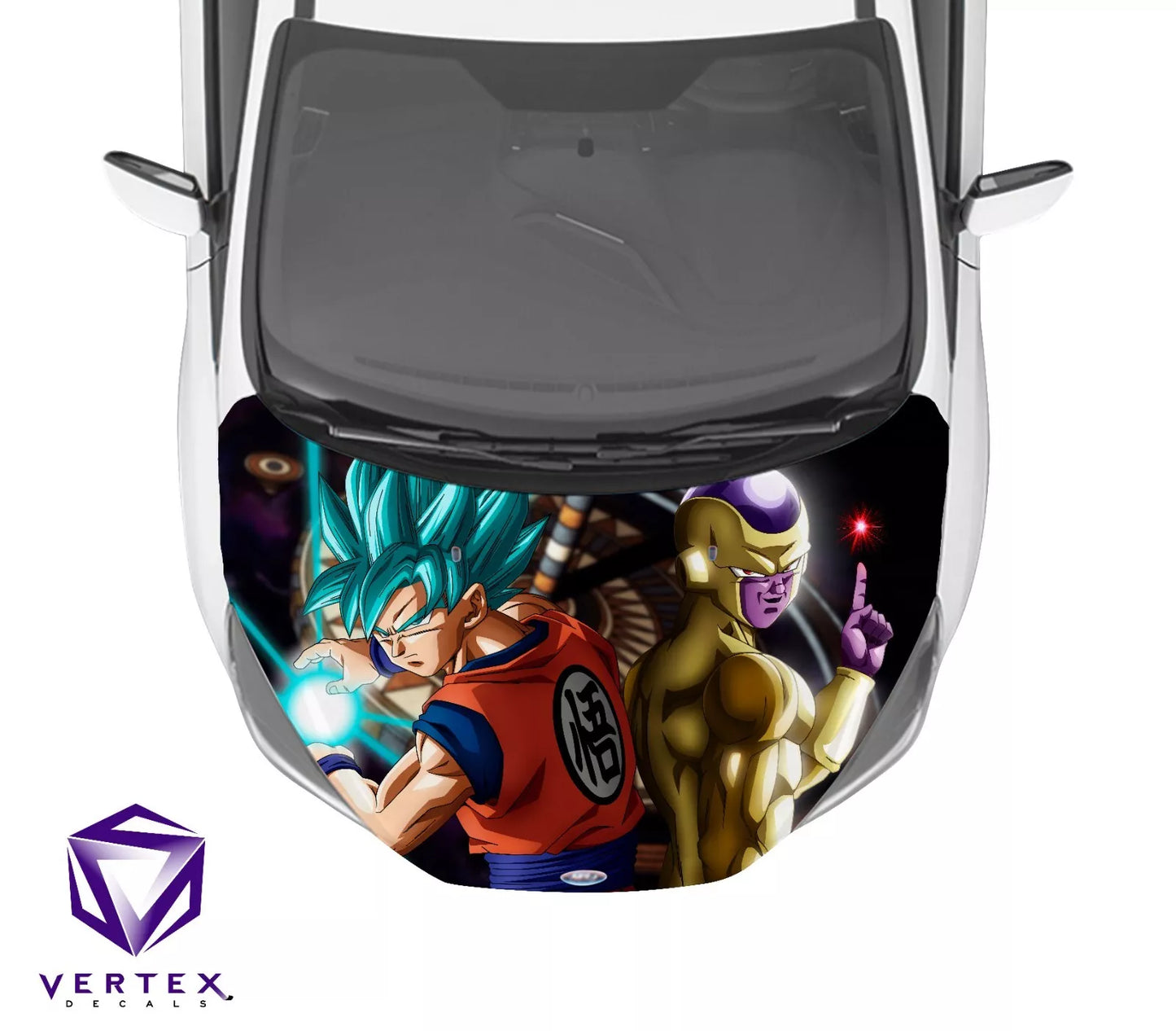 Goku & Frieza Anime Hood Wrap 65 X 50