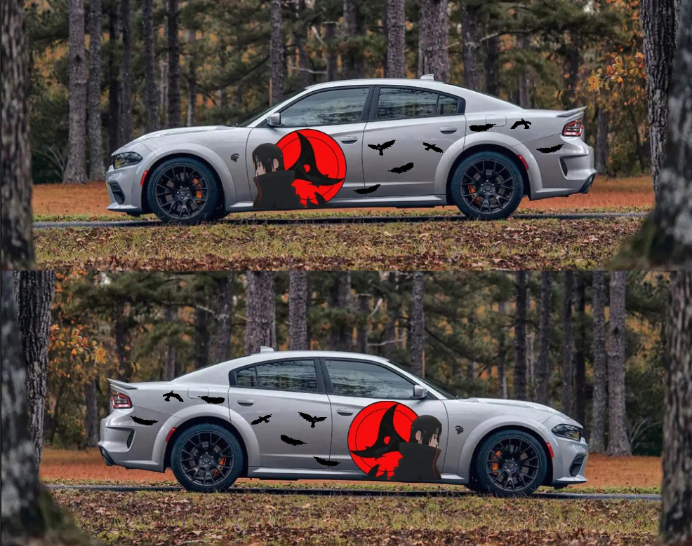 Itachi Uchiha Anime Side Livery Wrap
