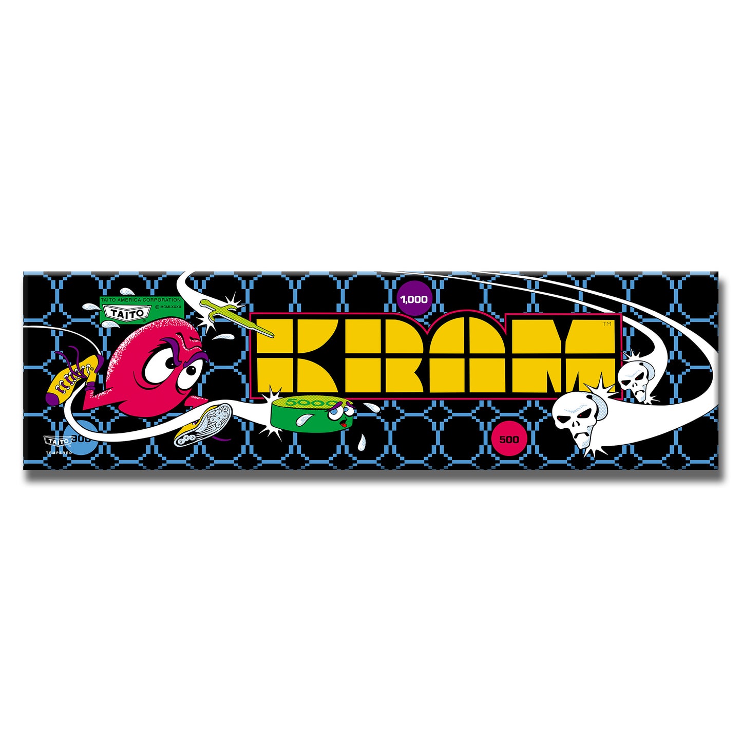 Kram Arcade Backlit Marquee Insert 26" x 8"