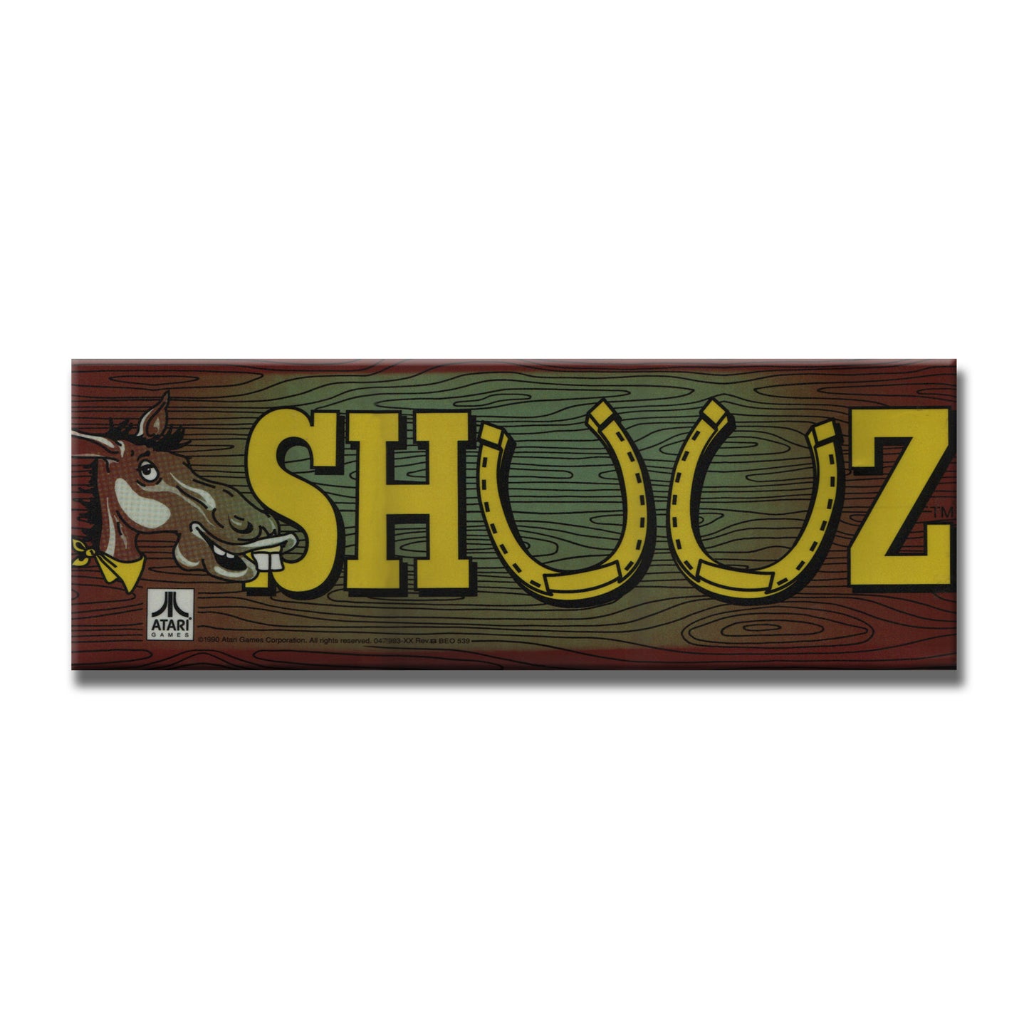 Shuuz Arcade Backlit Marquee Insert 26" x 8"