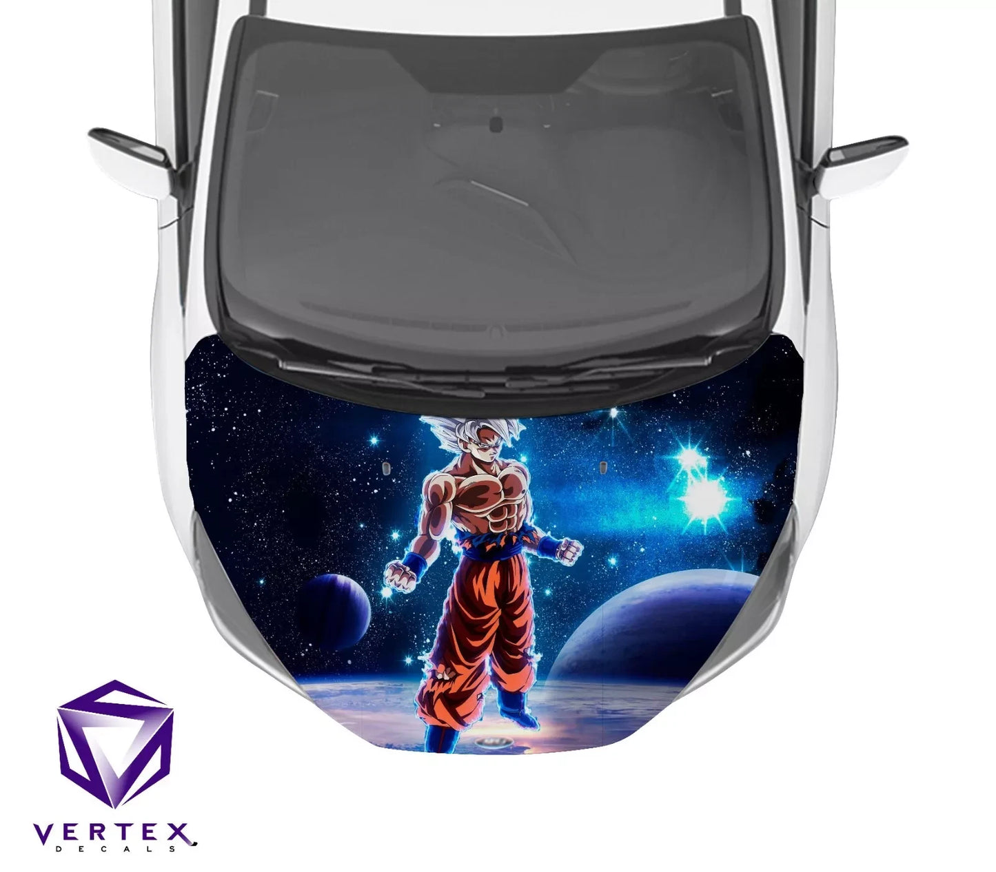Goku Ultra Instinct Anime Hood Wrap 65" X 50"