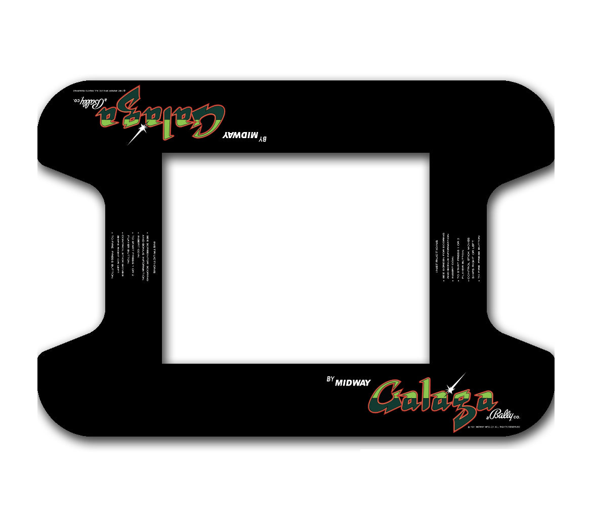 GALAGA Cocktail Glass Underlay