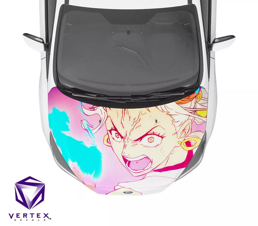 Yamato One Piece Anime Hood Wrap 65" X 50"