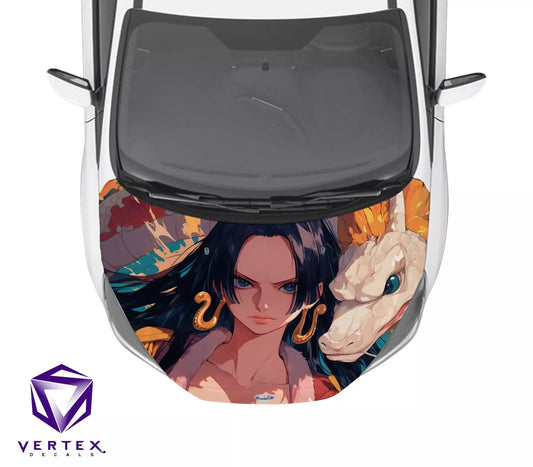 Boa Hancock One Piece Anime Hood Wrap 65" X 50"
