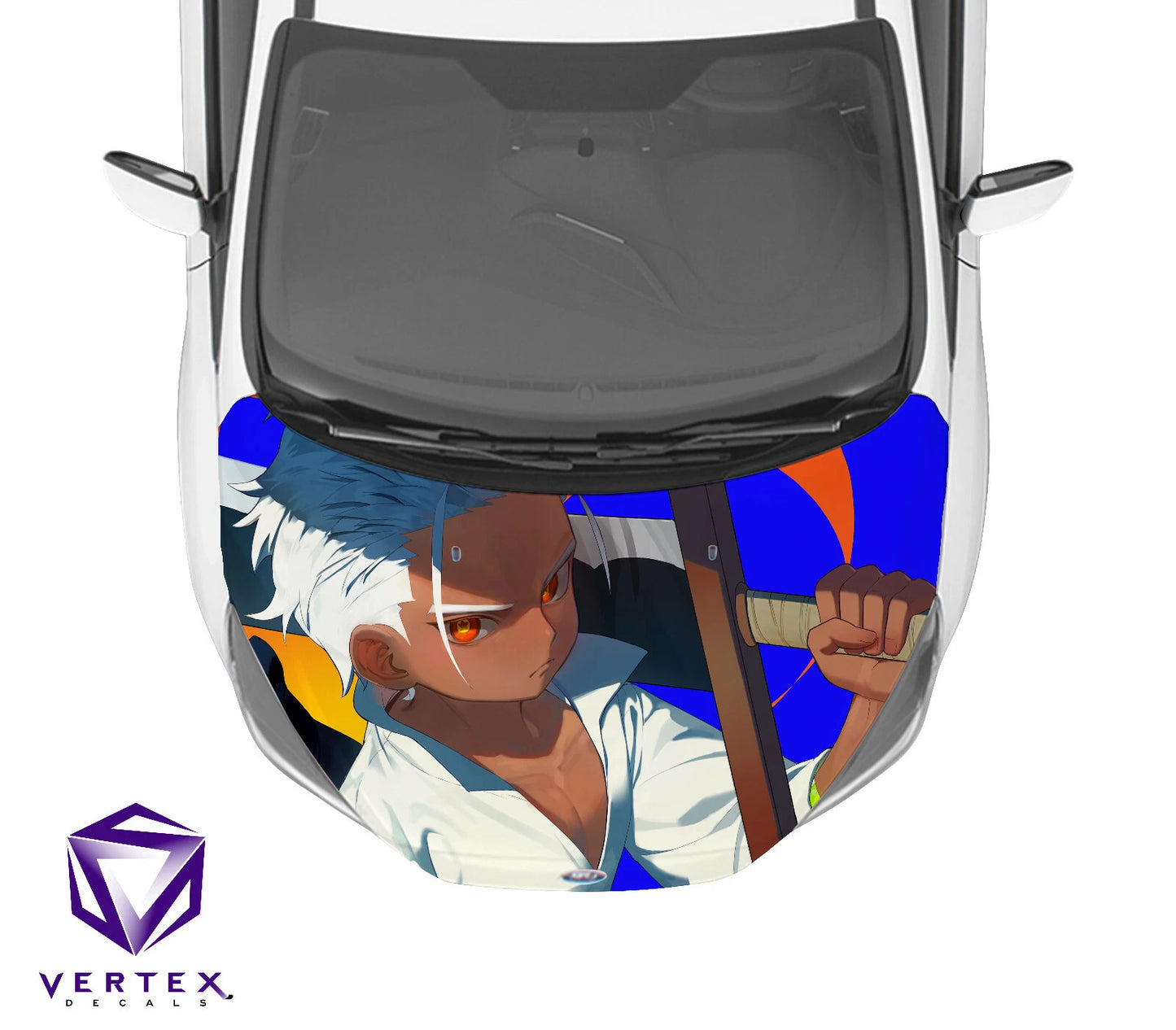 S-Hawk One Piece Anime Hood Wrap 65" X 50"