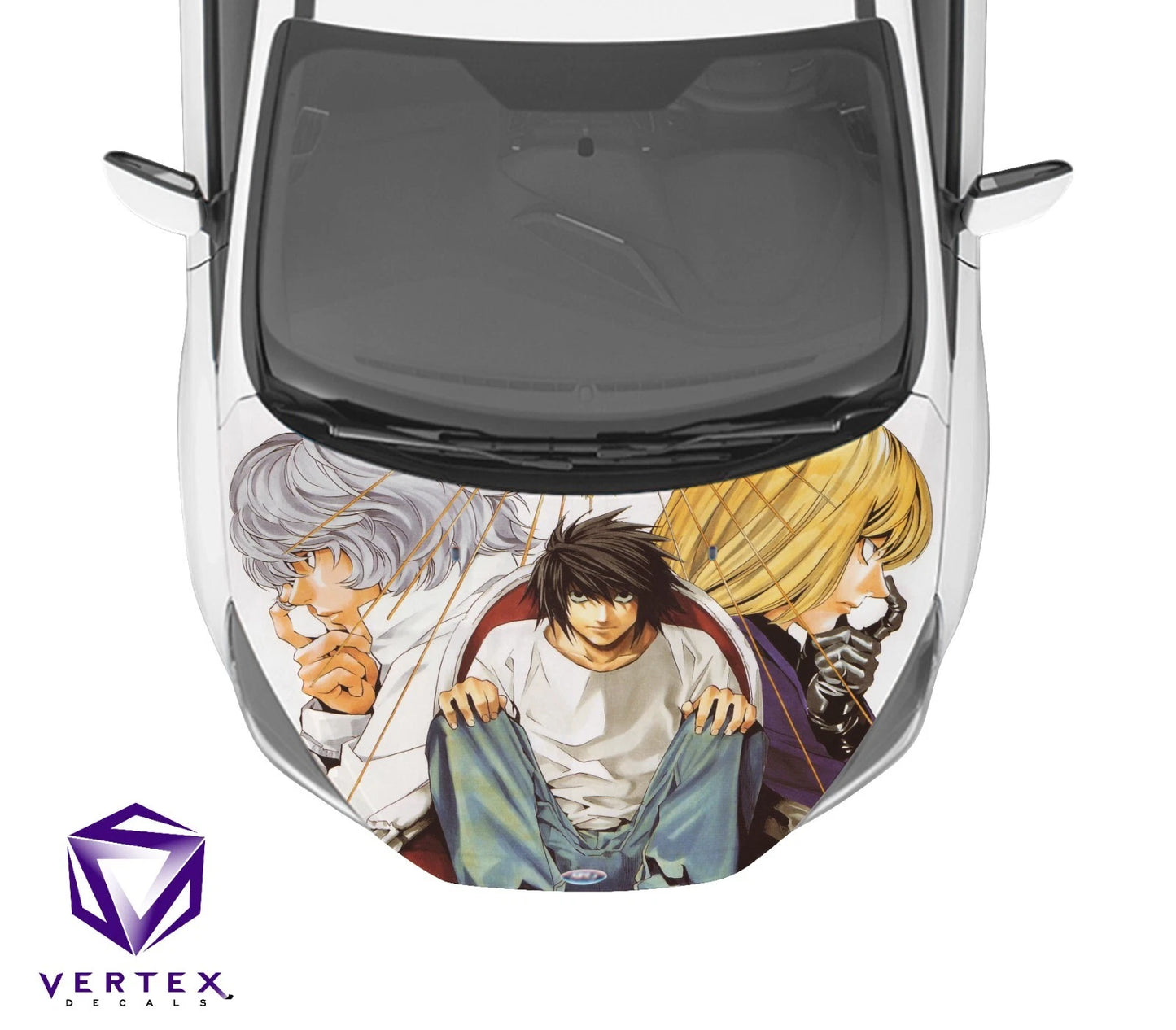 L Death Note Anime Hood Wrap 65" X 50"