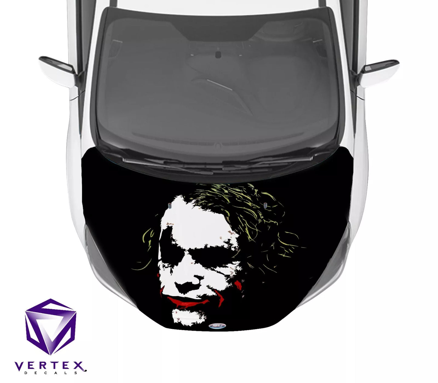 The Joker Comic Hood Wrap 65" X 50"