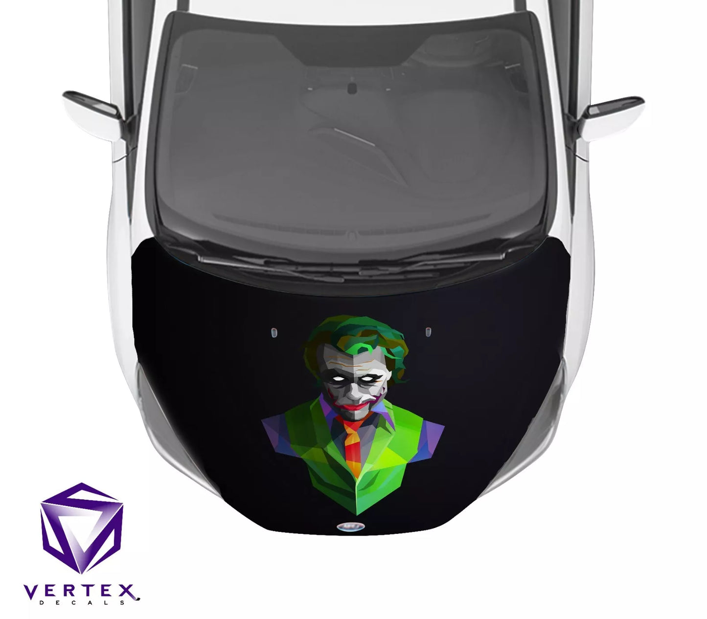The Joker Comic Hood Wrap 65" X 50"