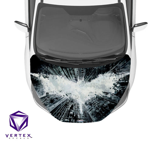 Batman Comic Hood Wrap 65" X 50"