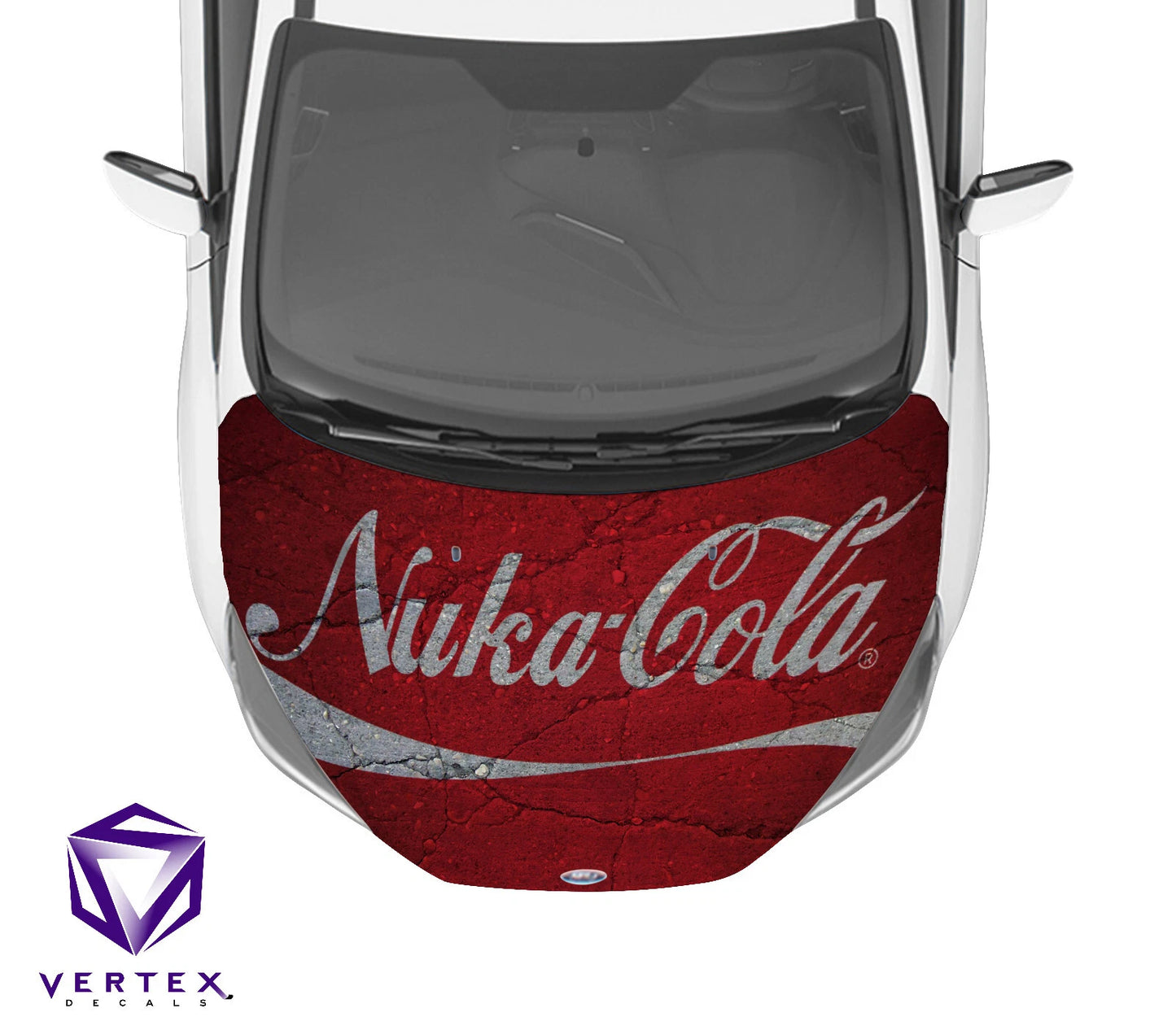 Fallout Nuka-Cola Video Game Hood Wrap 65" X 50"