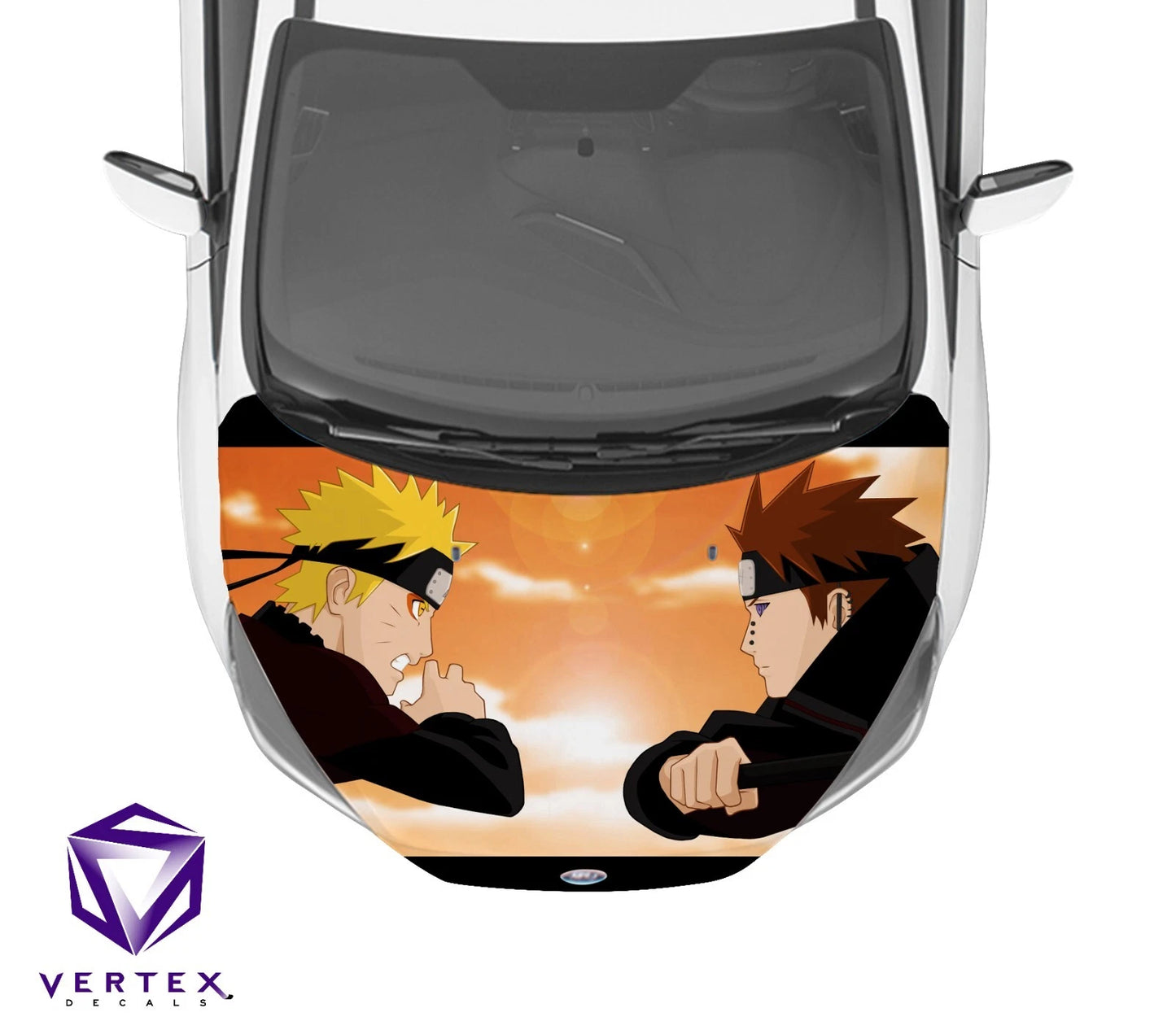 Naruto & Pain Anime Hood Wrap 65" X 50"