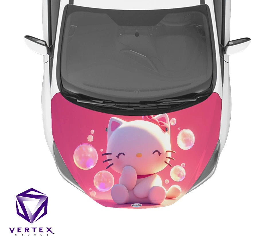 Hello Kitty Anime Hood Wrap 65" X 50"