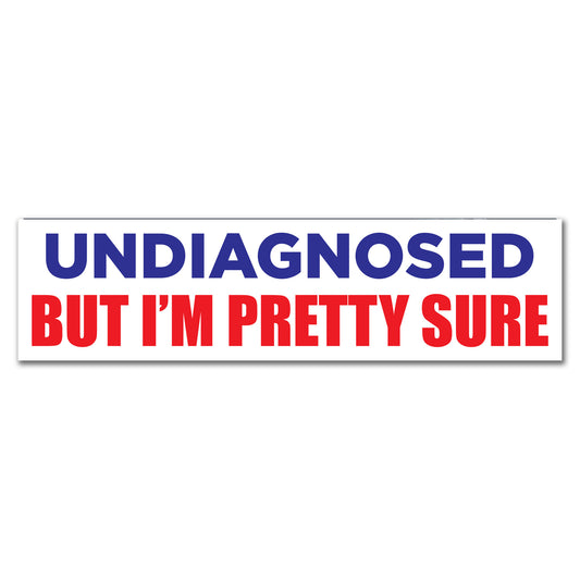 UNDIAGNOSED BUT I'M PRETTY SURE