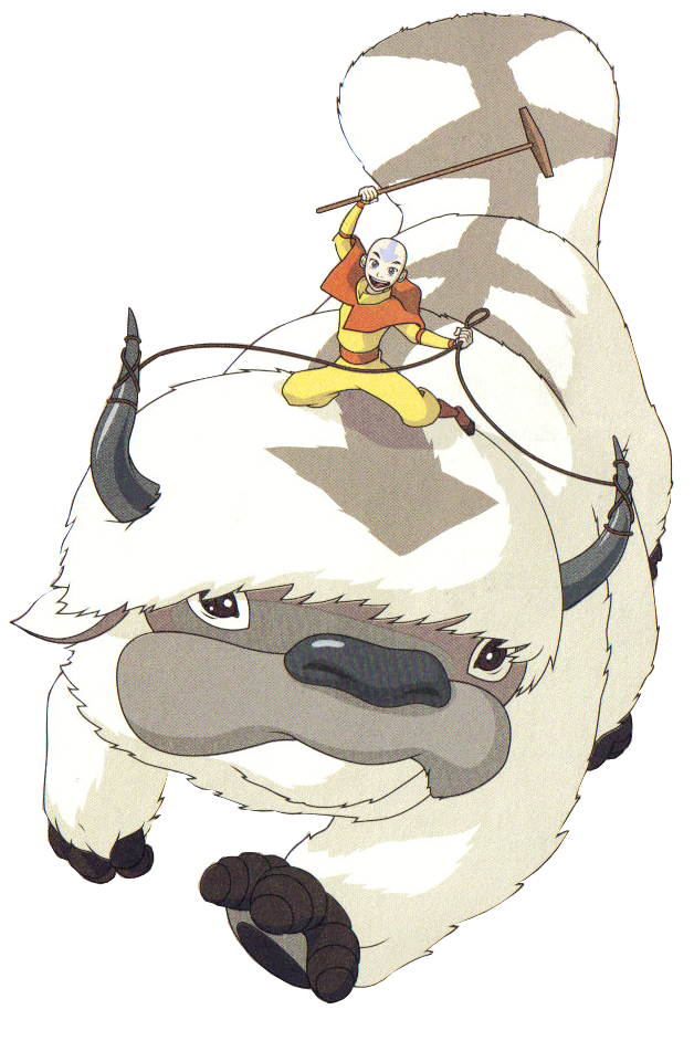 Aang and Appa