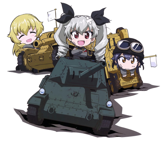 Anzio Trio Tanks