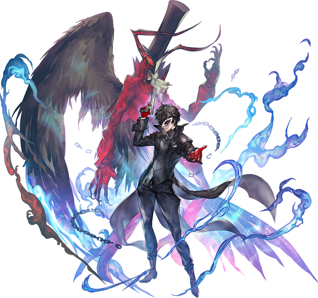 Ren Amamiya Joker Another Eden Rank 5