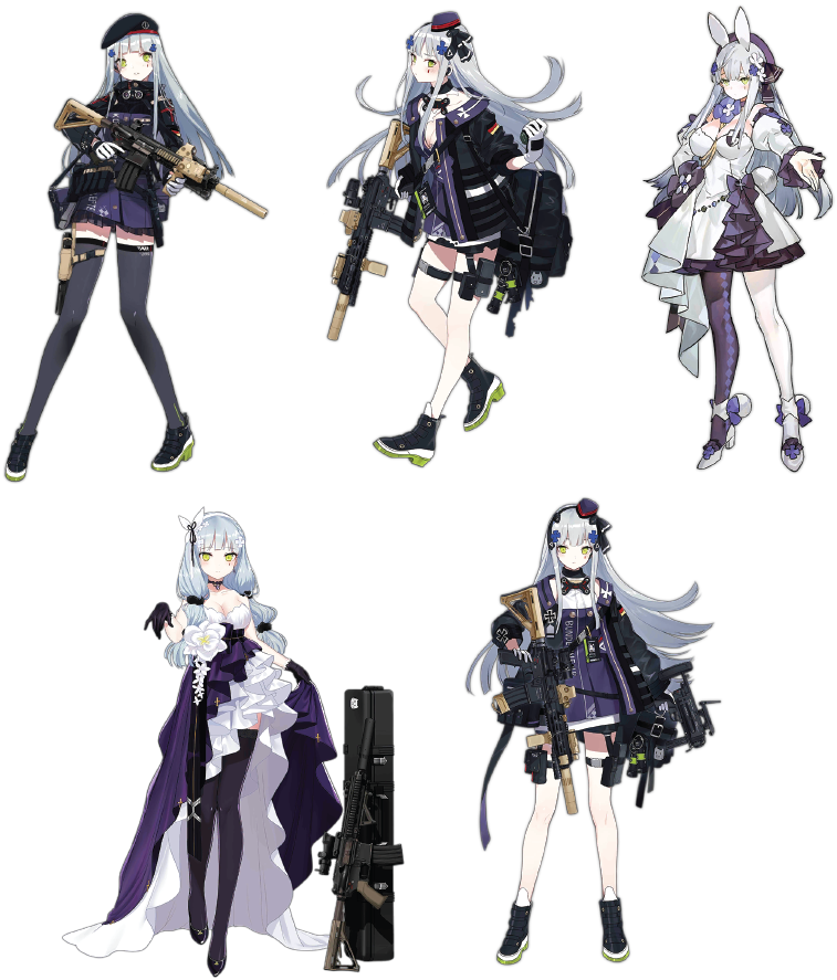 HK-416 Outfit Collection 3"