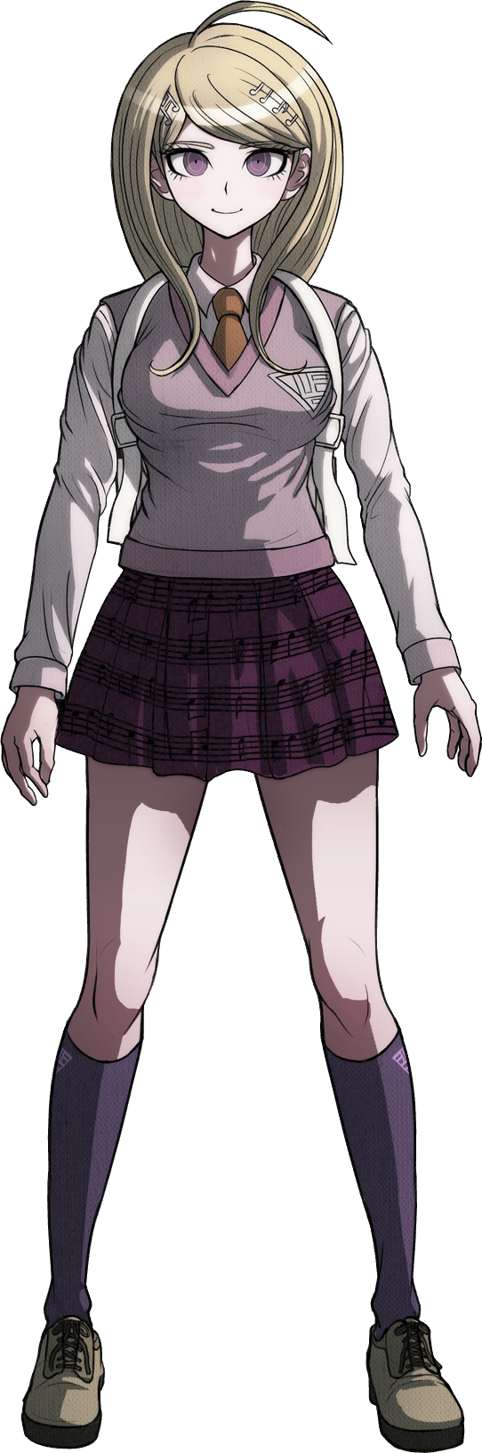 Kaede Akamatsu Full Body Sprite
