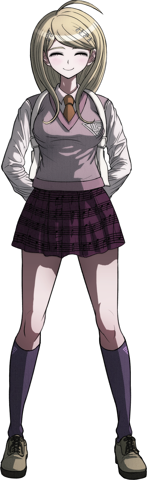 Kaede Akamatsu Full Body Sprite 2