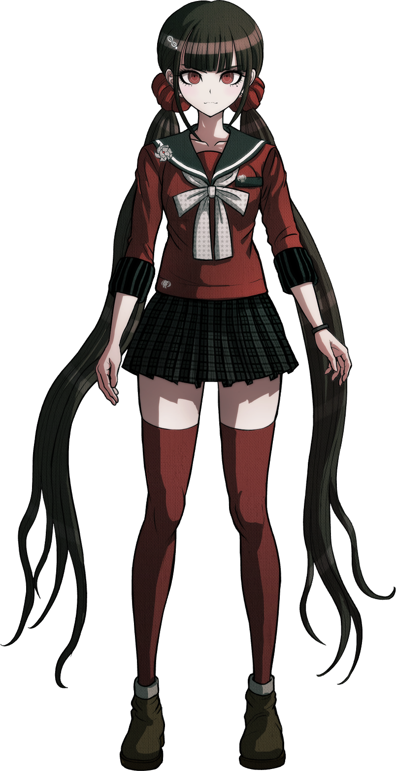 Maki Harukawa Full Body Sprite