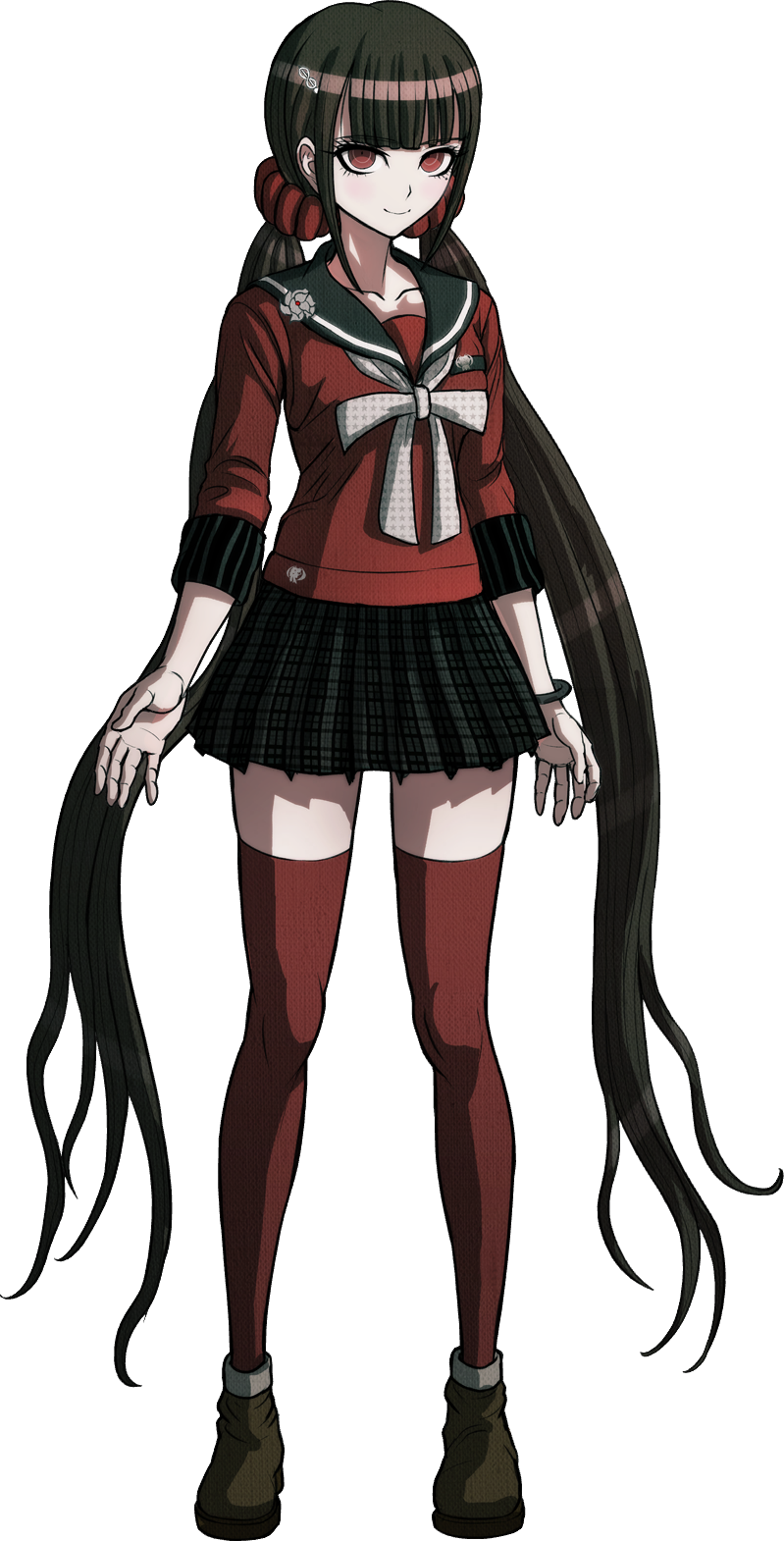 Maki Harukawa Full Body Sprite 2