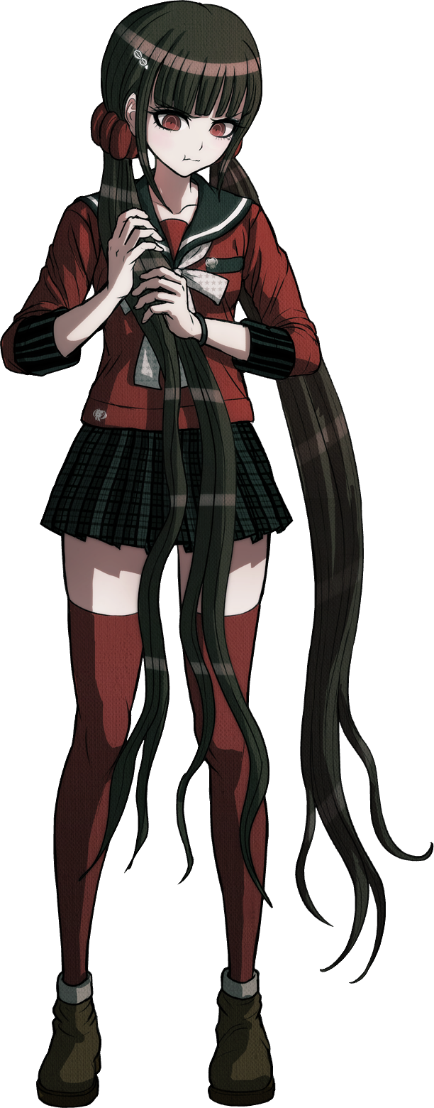 Maki Harukawa Full Body Sprite 3