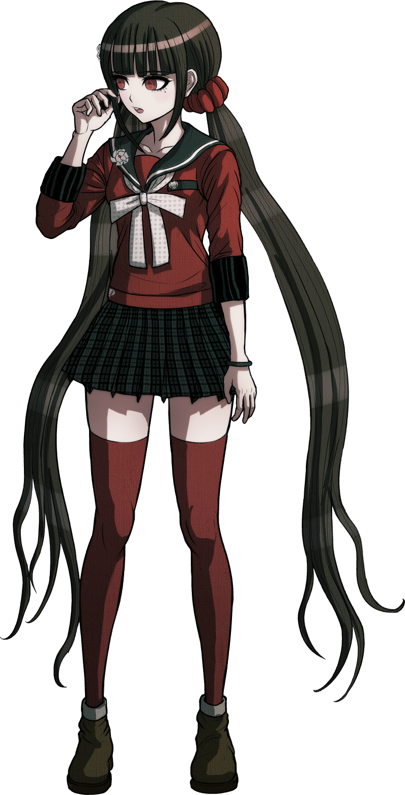 Maki Harukawa Full Body Sprite 5
