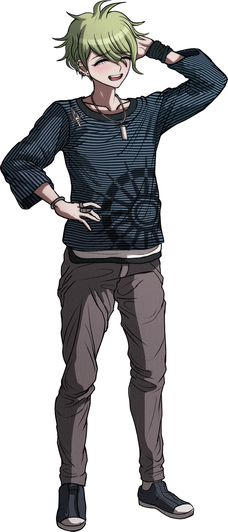 Rantaro Amami Full Body Sprite 4