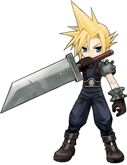 Cloud Strife Itadaki Street