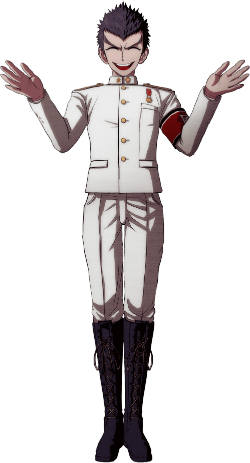 Kiyotaka Ishimaru Full Body Sprite v2 – Vertex Decals