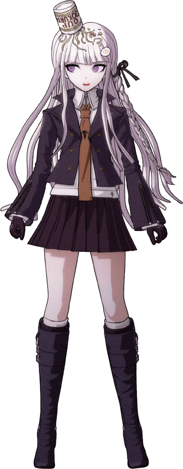 Kyoko Kirigiri Full Body Sprite w/ Ramen v2