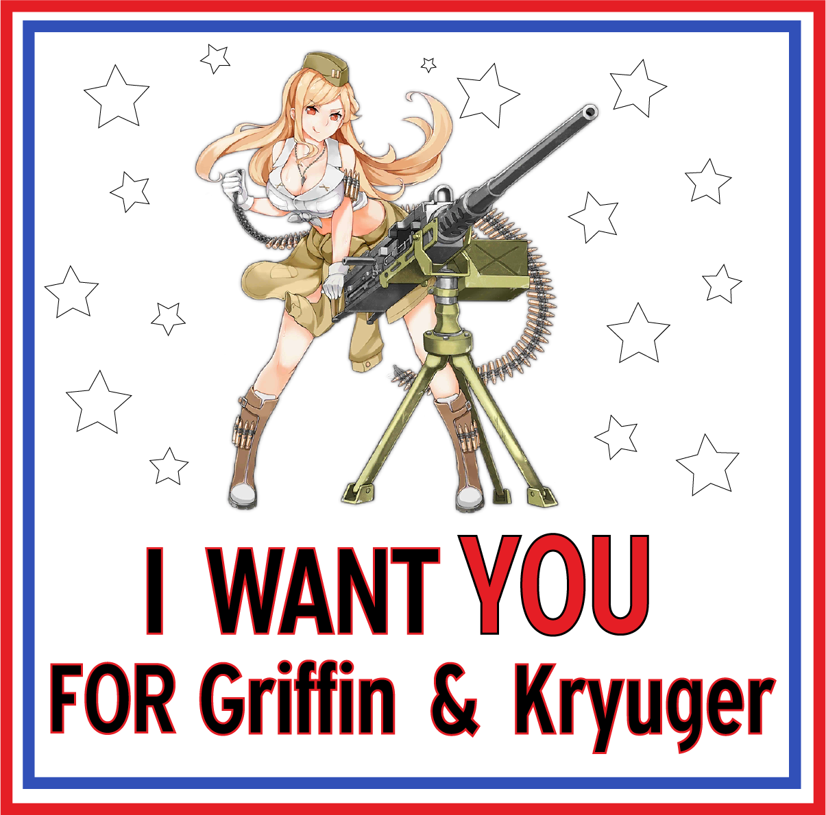 M2HB WW1 Propaganda