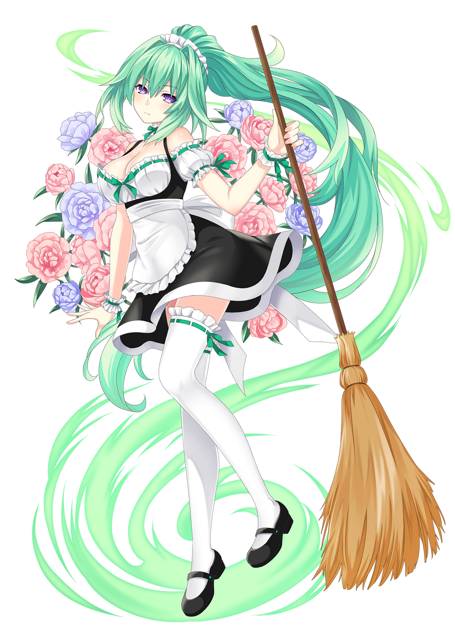 Maid Green Heart