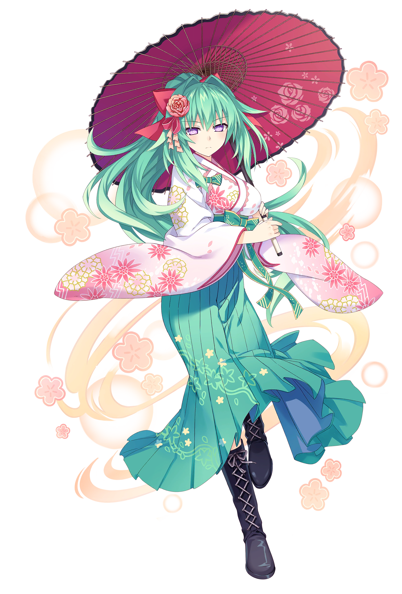 New Years Green Heart