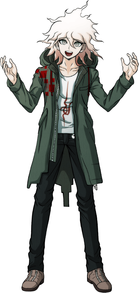 Nagito Komaeda Full Body Sprite v2