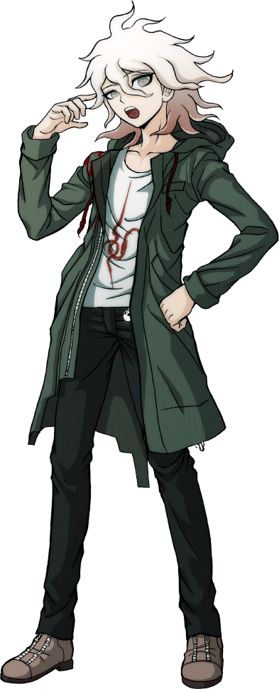 Nagito Komaeda Full Body Sprite v4