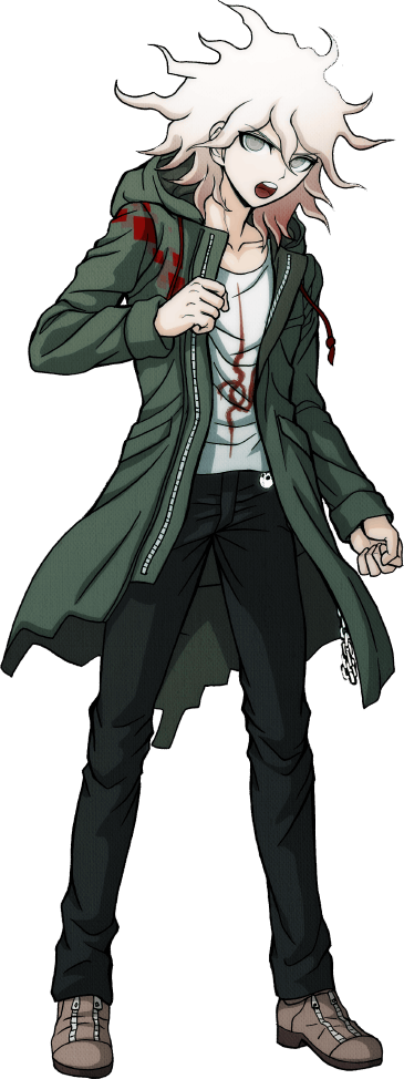Nagito Komaeda Full Body Sprite v6
