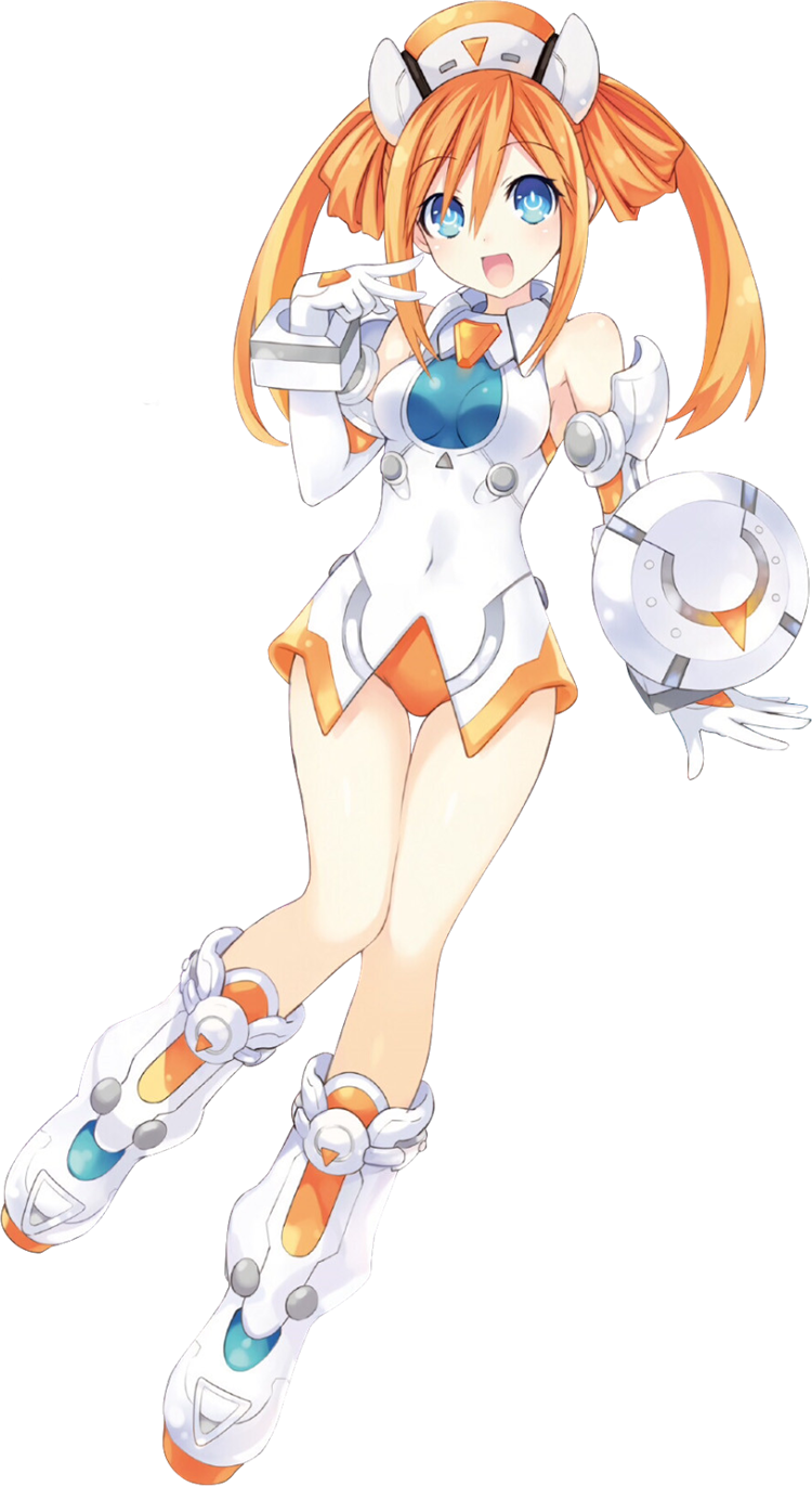 Megadimension Orange Heart