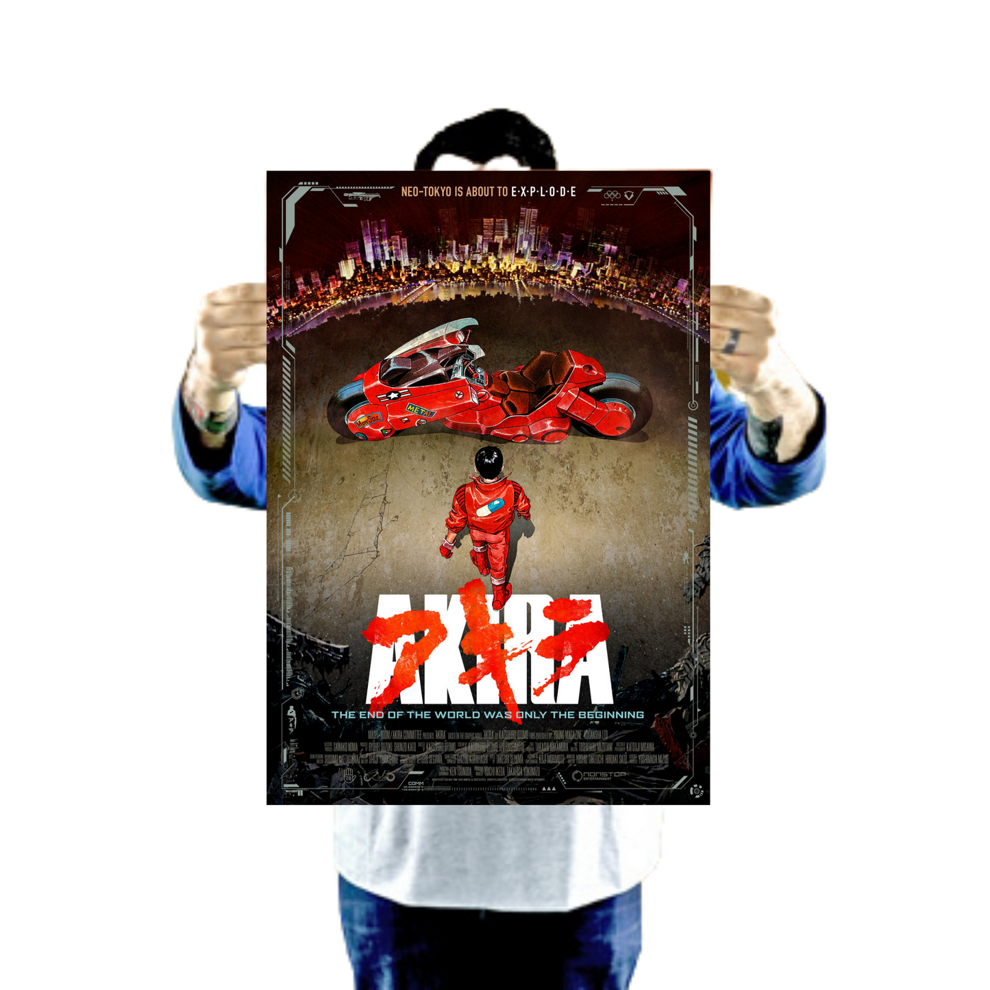 Akira 18in by 24in Movie Poster
